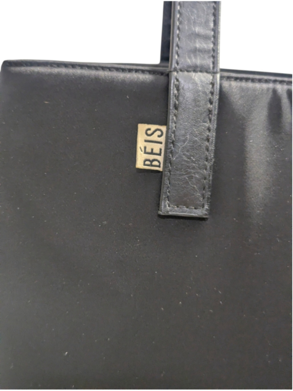 BÉIS Commuter Tote Black Nylon - Picture 9 of 11